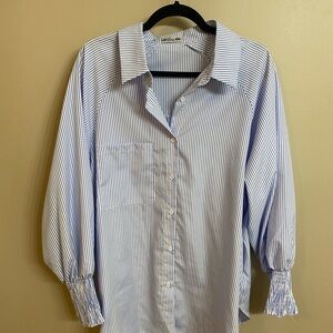 Blue Striped Women’s Blouse